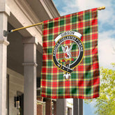 Clan Gibson Tartan Garden Flag Crest And Plaid Basic Style