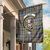 Clan Glass Tartan Garden Flag Crest And Plaid Basic Style
