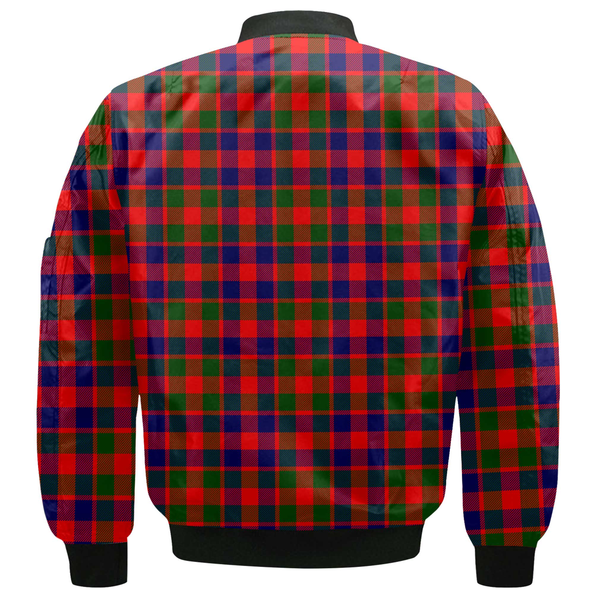 Clan Gow Of Skeoch Tartan Women Bomber Jacket Crest And Plaid Basic Style