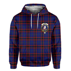 Clan Home Tartan Men Hoodie Crest And Plaid Basic Style