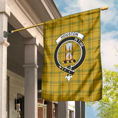 Clan Houston Tartan Garden Flag Crest And Plaid Basic Style