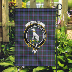 Clan Hunter Tartan Garden Flag Crest And Plaid Basic Style