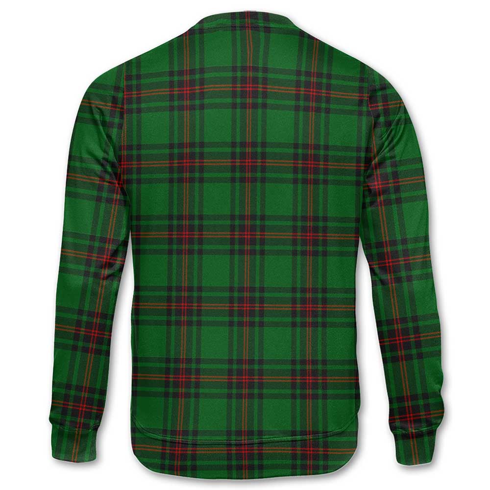 Clan Kinnear Tartan Women Sweatshirt Crest And Plaid Basic Style