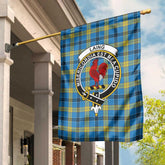 Clan Laing Tartan Garden Flag Crest And Plaid Basic Style