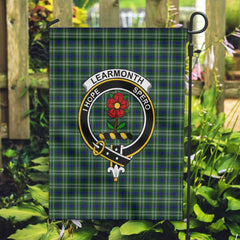 Clan Learmonth Tartan Garden Flag Crest And Plaid Basic Style