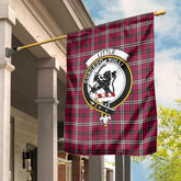Clan Little Tartan Garden Flag Crest And Plaid Basic Style