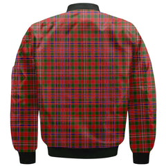 Clan Macalister Tartan Men Bomber Jacket Crest And Plaid Basic Style