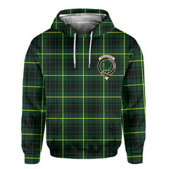 Clan Macarthur Tartan Men Hoodie Crest And Plaid Basic Style