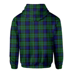 Clan Maccallum Tartan Men Hoodie Crest And Plaid Basic Style