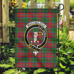 Clan Macculloch Mcculloch Tartan Garden Flag Crest And Plaid Basic Style