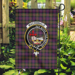 Clan Macdonald Donald Tartan Garden Flag Crest And Plaid Basic Style