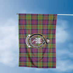 Clan Macdonald Ranald Tartan Flag Crest And Plaid Basic Style