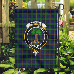 Clan Macewen Tartan Garden Flag Crest And Plaid Basic Style