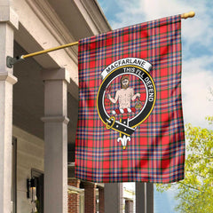 Clan Macfarlane Tartan Garden Flag Crest And Plaid Basic Style