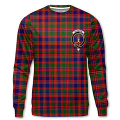 Clan Macintyre Tartan Women Sweatshirt Crest And Plaid Basic Style