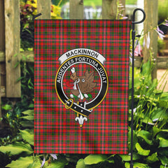 Clan Mackinnon Tartan Garden Flag Crest And Plaid Basic Style