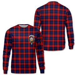 Clan Maclachlan Tartan Women Sweatshirt Crest And Plaid Basic Style