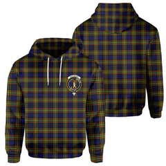 Clan Maclellan Tartan Men Hoodie Crest And Plaid Basic Style