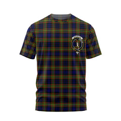 Clan Maclellan Tartan Women T Shirt Crest And Plaid Basic Style