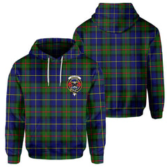 Clan Macleod Tartan Men Hoodie Crest And Plaid Basic Style