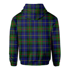 Clan Macleod Tartan Men Hoodie Crest And Plaid Basic Style