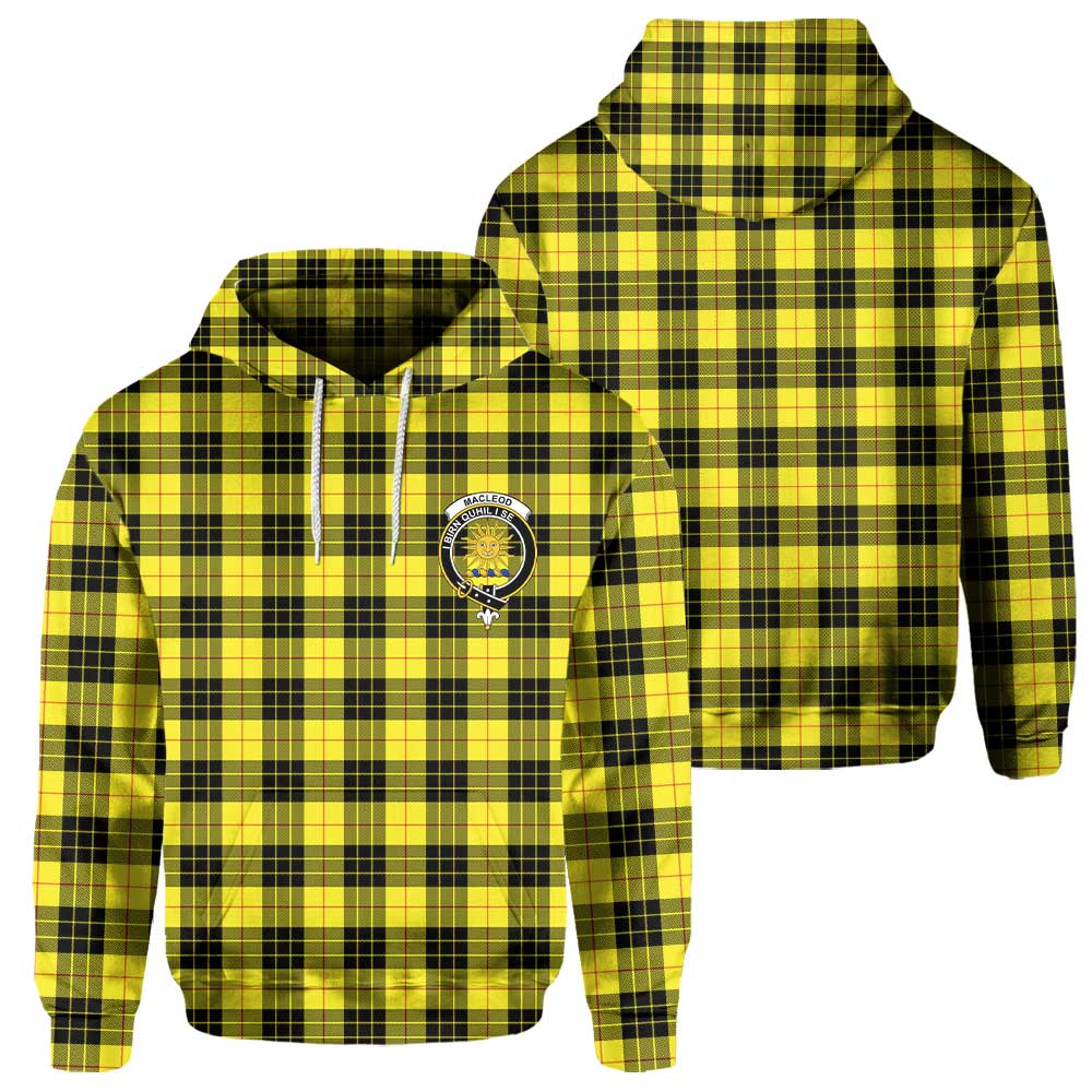 Clan Macleod Of Lewis Tartan Men Hoodie Crest And Plaid Basic Style