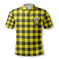Clan Macleod Of Lewis Tartan Men Polo Shirt Crest And Plaid Basic Style