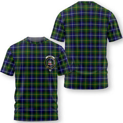 Clan Macneil Of Barra Tartan Women T Shirt Crest And Plaid Basic Style