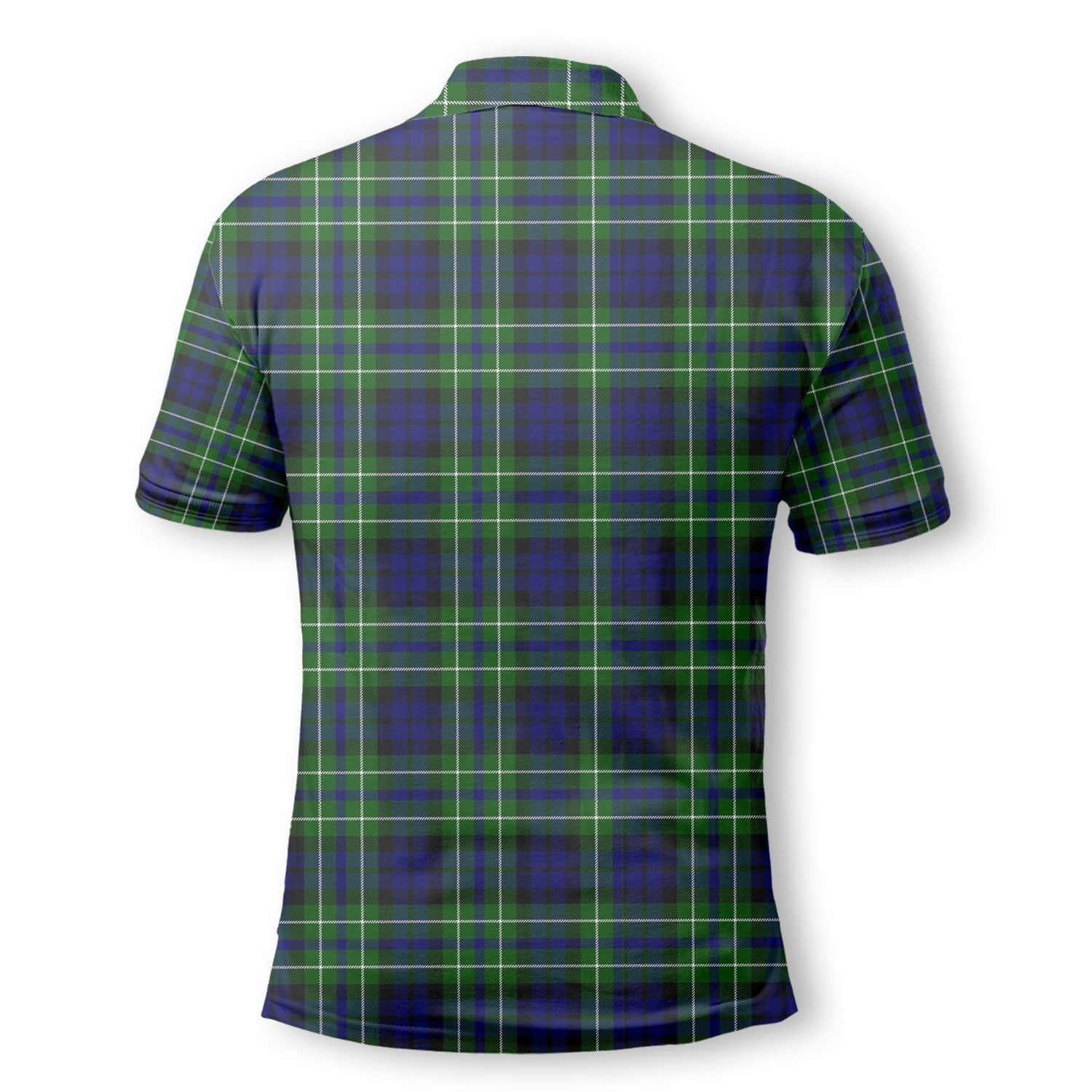 Clan Macneil Of Colonsay Tartan Golf Men Polo Shirt Crest And Plaid Basic Style