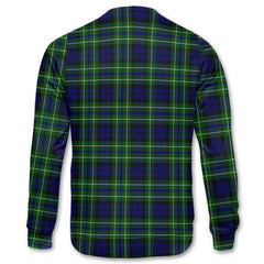 Clan Macneil Of Colonsay Tartan Women Sweatshirt Crest And Plaid Basic Style