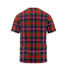 Clan Macpherson Tartan Men T Shirt Crest And Plaid Basic Style