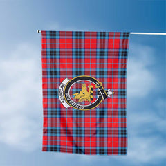 Clan Mactavish Tartan Flag Crest And Plaid Basic Style