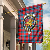 Clan Mactavish Tartan Garden Flag Crest And Plaid Basic Style