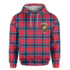 Clan Mactavish Tartan Men Hoodie Crest And Plaid Basic Style