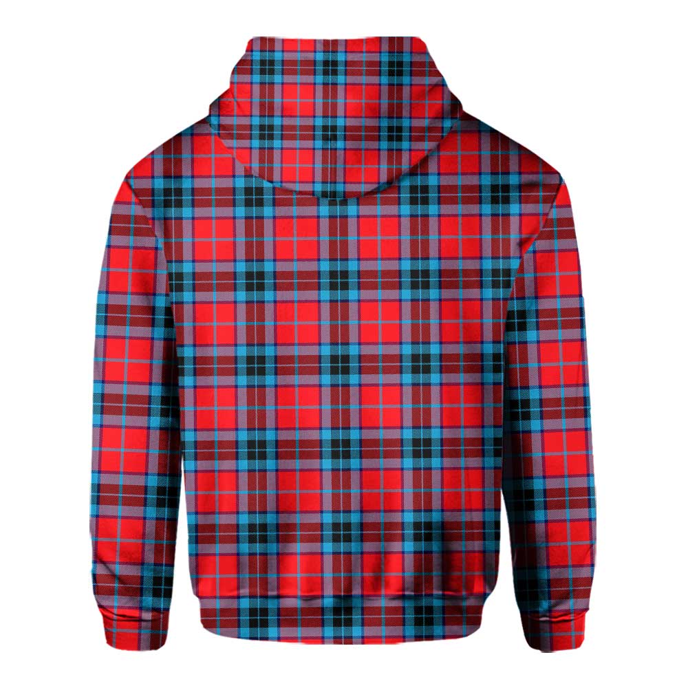 Clan Mactavish Tartan Men Hoodie Crest And Plaid Basic Style