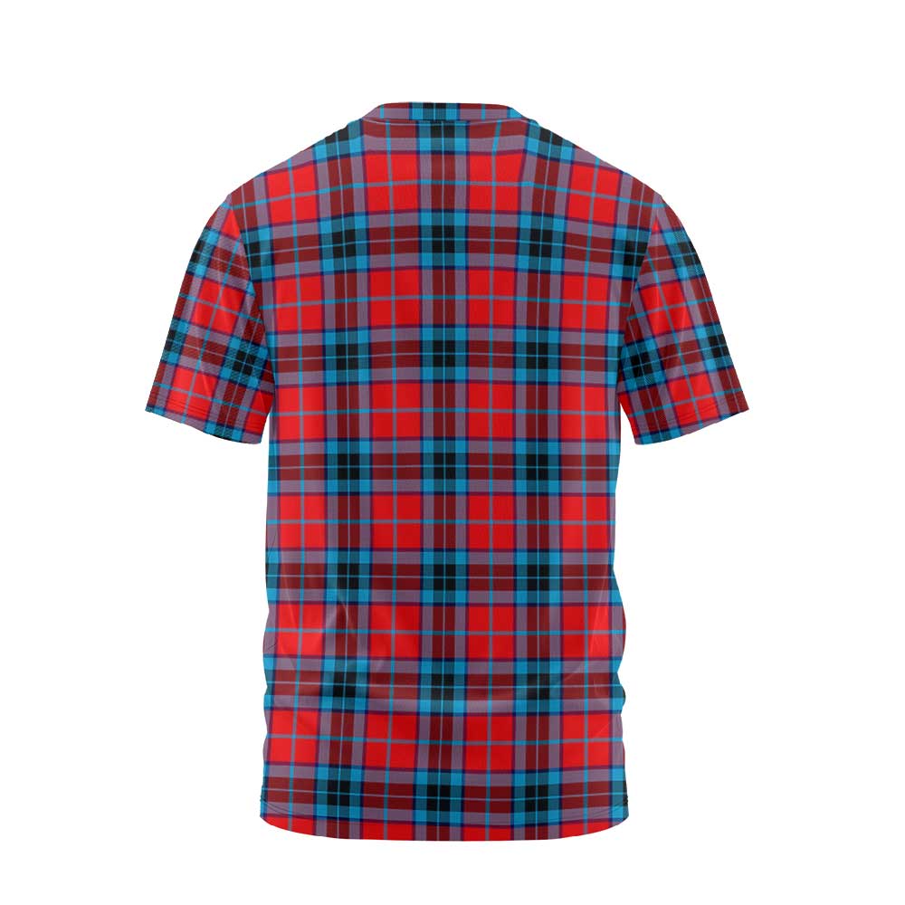 Clan Mactavish Tartan Men T Shirt Crest And Plaid Basic Style