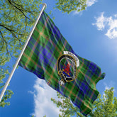 Clan Maitland Tartan Flag Crest And Plaid Basic Style
