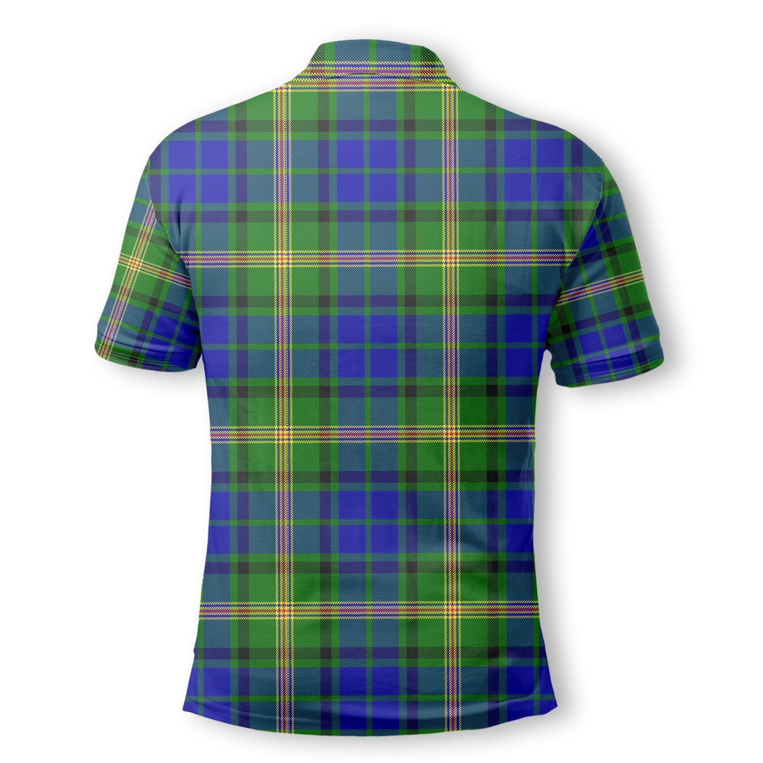 Clan Maitland Tartan Men Polo Shirt Crest And Plaid Basic Style