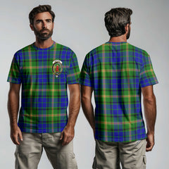 Clan Maitland Tartan Men T Shirt Crest And Plaid Basic Style