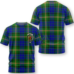 Clan Maitland Tartan Men T Shirt Crest And Plaid Basic Style