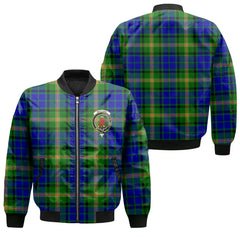 Clan Maitland Tartan Women Bomber Jacket Crest And Plaid Basic Style