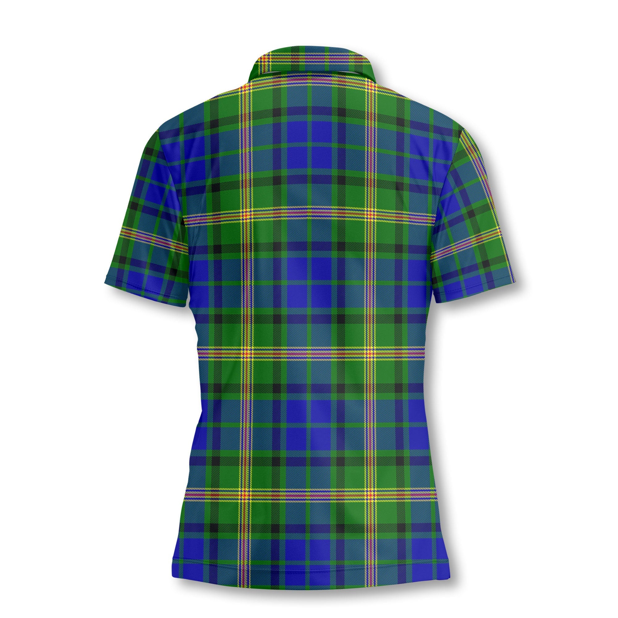 Clan Maitland Tartan Women Polo Shirt Crest And Plaid Basic Style