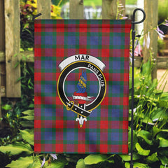 Clan Mar Tartan Garden Flag Crest And Plaid Basic Style
