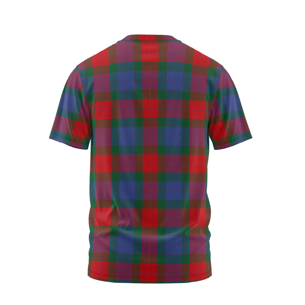 Clan Mar Tartan Men T Shirt Crest And Plaid Basic Style
