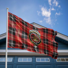 Clan Marjoribanks Tartan Flag Crest And Plaid Basic Style
