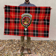 Clan Marjoribanks Tartan Flag Crest And Plaid Basic Style
