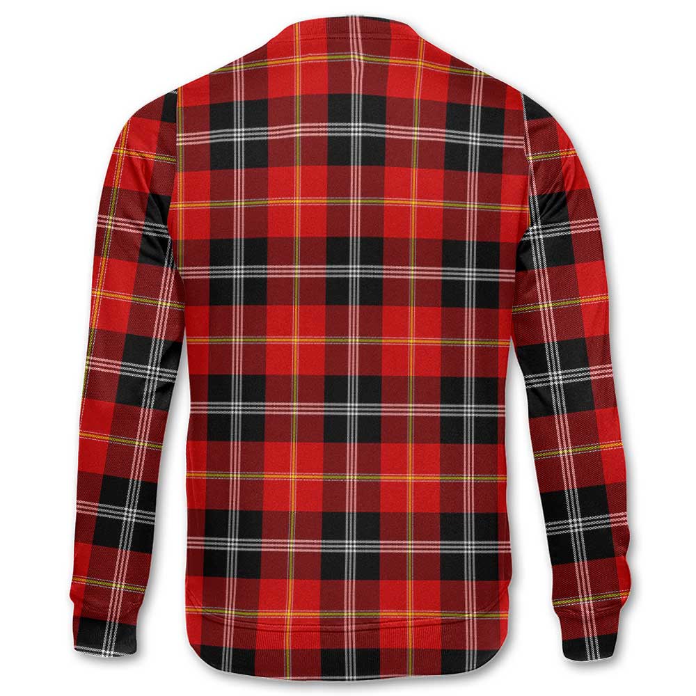Clan Marjoribanks Tartan Men Sweatshirt Crest And Plaid Basic Style
