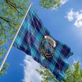 Clan Mckerrell Tartan Flag Crest And Plaid Basic Style