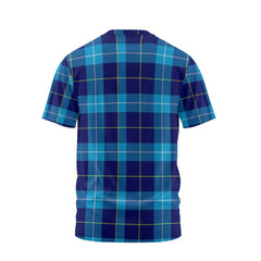 Clan Mckerrell Tartan Men T Shirt Crest And Plaid Basic Style