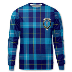 Clan Mckerrell Tartan Women Sweatshirt Crest And Plaid Basic Style